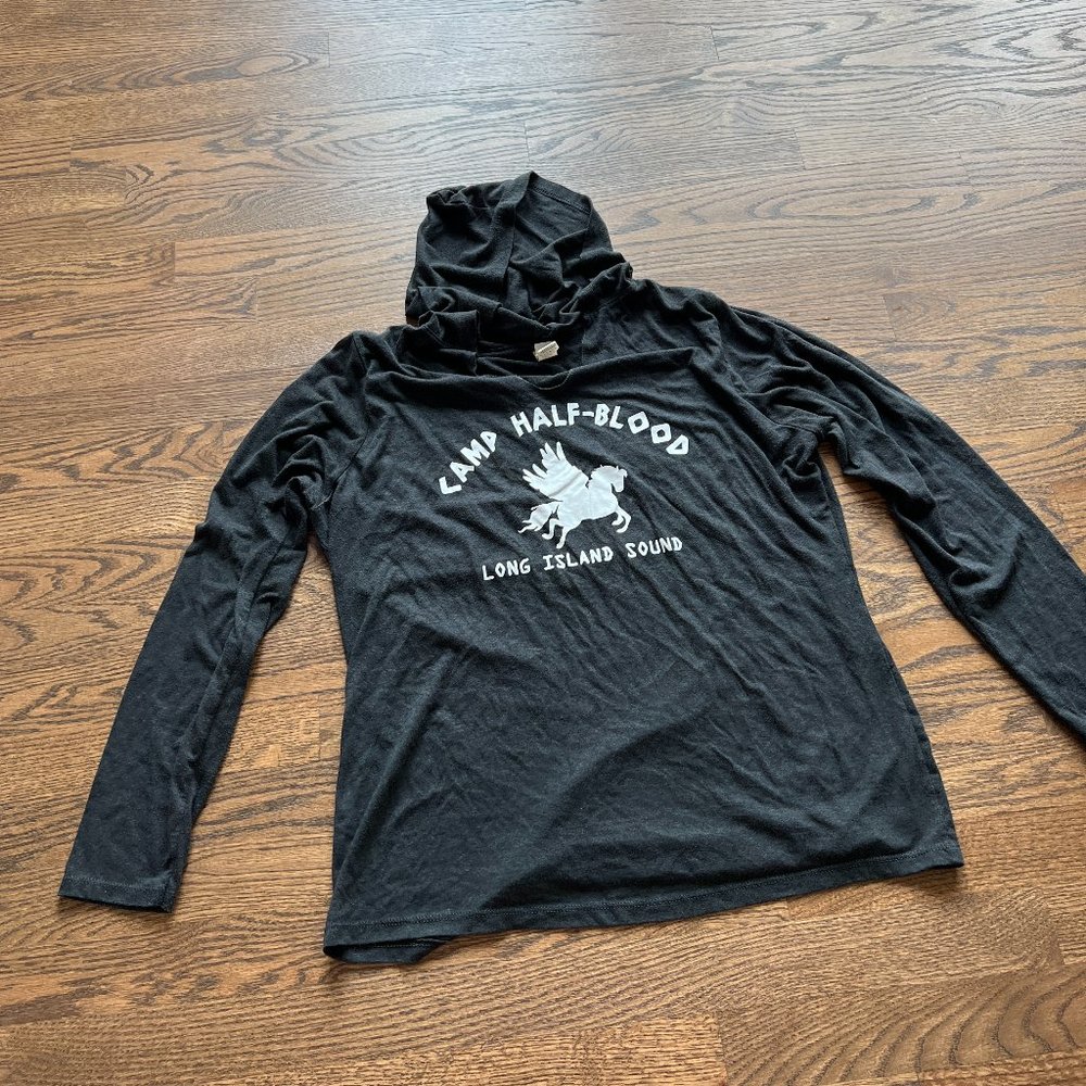 Camp Half Blood hooded long sleeve tshirt